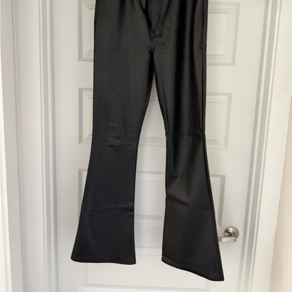 7 for all mankind faux leather pants